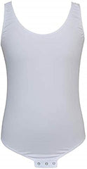 Benefit Wear adult anti-strip bodysuit in white, supports dignity and incontinence pad security.