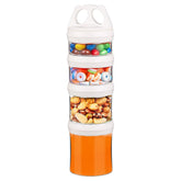 BeneLabel stackable containers with twist-lock seal for pantry organization