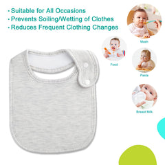 Benoxine bibs back panel in fleece to prevent moisture transfer.