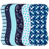 Benoxine burp cloth with convertible design for on the go