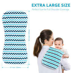 Benoxine three layer absorbent structure soaks up spit up
