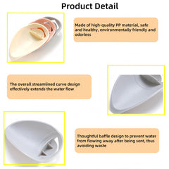 Bepisof panda-ear faucet extender beige simplifies toddler routines