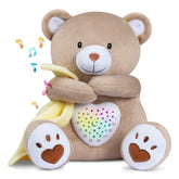 BEREST bear with lullabies and heartbeat soothing baby to sleep.