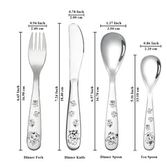 Berglander toddler fork with rounded edges for confident self-feeding.