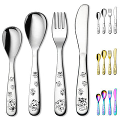 Berglander toddler spoon with mirror polish for safe, comfortable feeding.