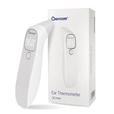 Berrcom forehead-ear thermometer with LED display for quick, contactless readings.