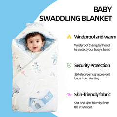 BesVIP baby bunting tucked in a stroller cover for on-the-go warmth.