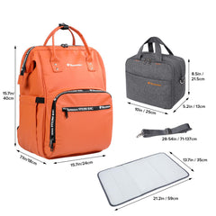 BesyPro diaper bag insulated bottle cooler keeps bottles at the right temperature