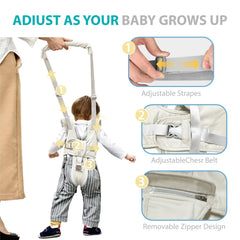 BethBear 4-in-1 walker Ready-to-Walk mode supports steady progress.