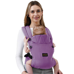 BethBear baby carrier with linen fabric for breathable comfort.