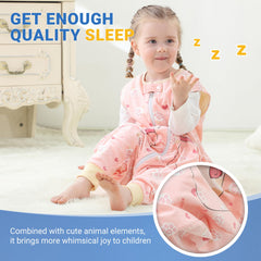 BETTERFUN sack with roomy crotch area supports comfy naps and playtime