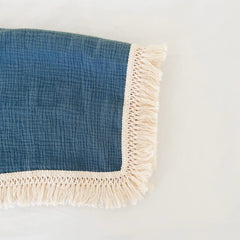 bettrkind boho tassels nursery decor blue adds stylish touch