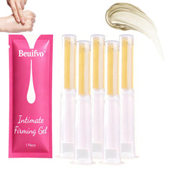 Beuifvo gel bottle with applicator promoting gentle daily hygiene.