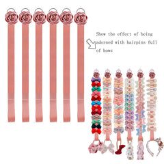 BFNAAgirl baby accessories storage for clips and bands.