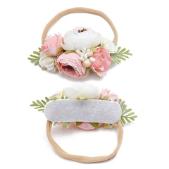 BFNAAgirl lavender floral headband, lightweight style for photos and parties