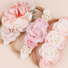 BFNAAgirl back cotton pad headband minimizes marks on delicate heads