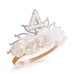 BFNAAgirl soft back-cotton pad crown headband ensuring comfortable wear.