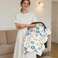BG-BABYGO infant cover offering 360° protection against wind and cold.