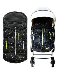 BGX Wipcream waterproof outer fabric shields baby from rain and wind during outdoor strolls.