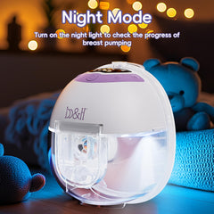 B&H bh pump operates quietly to protect baby’s sleep