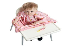 BIBaDO bib used on a table to protect surfaces during meals.