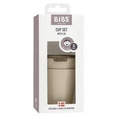 BIBS cup set dishwasher-safe for easy cleaning after meals.