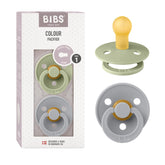BIBS pacifier Sage Cloud front view for calming soothing