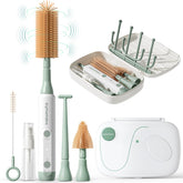 Bicboz electric baby bottle brush cleaner 360 tool for spotless bottle cleaning.