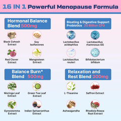 Biegeos menopause gummies packaging on kitchen counter for everyday relief.