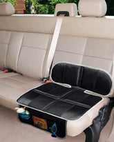 Big Ant car seat protector with heavy-duty material guarding upholstery during daily rides.