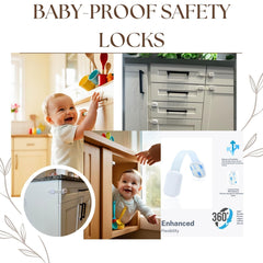 Big Best drawer lock prevents little fingers from opening drawers