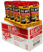 Big Wipes Red Top pack of 8 tubs for heavy-duty workshop cleaning