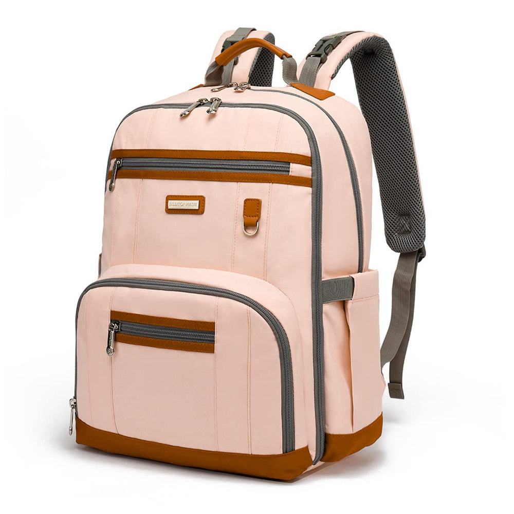 BILLITON MASHI diaper bag backpack front view for convenient all-day outings