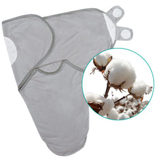 Biloban swaddle adjustable-tabs ensure snug, easy fitting as baby grows