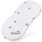 Biloban bassinet mattress pad 18x30 for a snug, secure sleep.