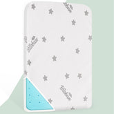 Biloban memory-foam-2inch crib topper offers breathable comfort for nap times