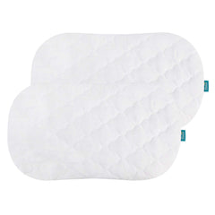 Biloban halo bassinet-compatible-cover showing secure, snug fit for halo bassinet