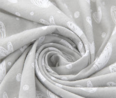 Biloban moisture-wicking fabric helps regulate temperature for all-night comfort.