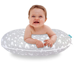 Biloban two-pack jersey cotton covers fit Boppy pillows snugly for easy cleanup.