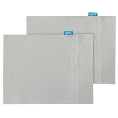 Close-up of Biloban soft jersey cotton fabric showing breathable, gentle texture.