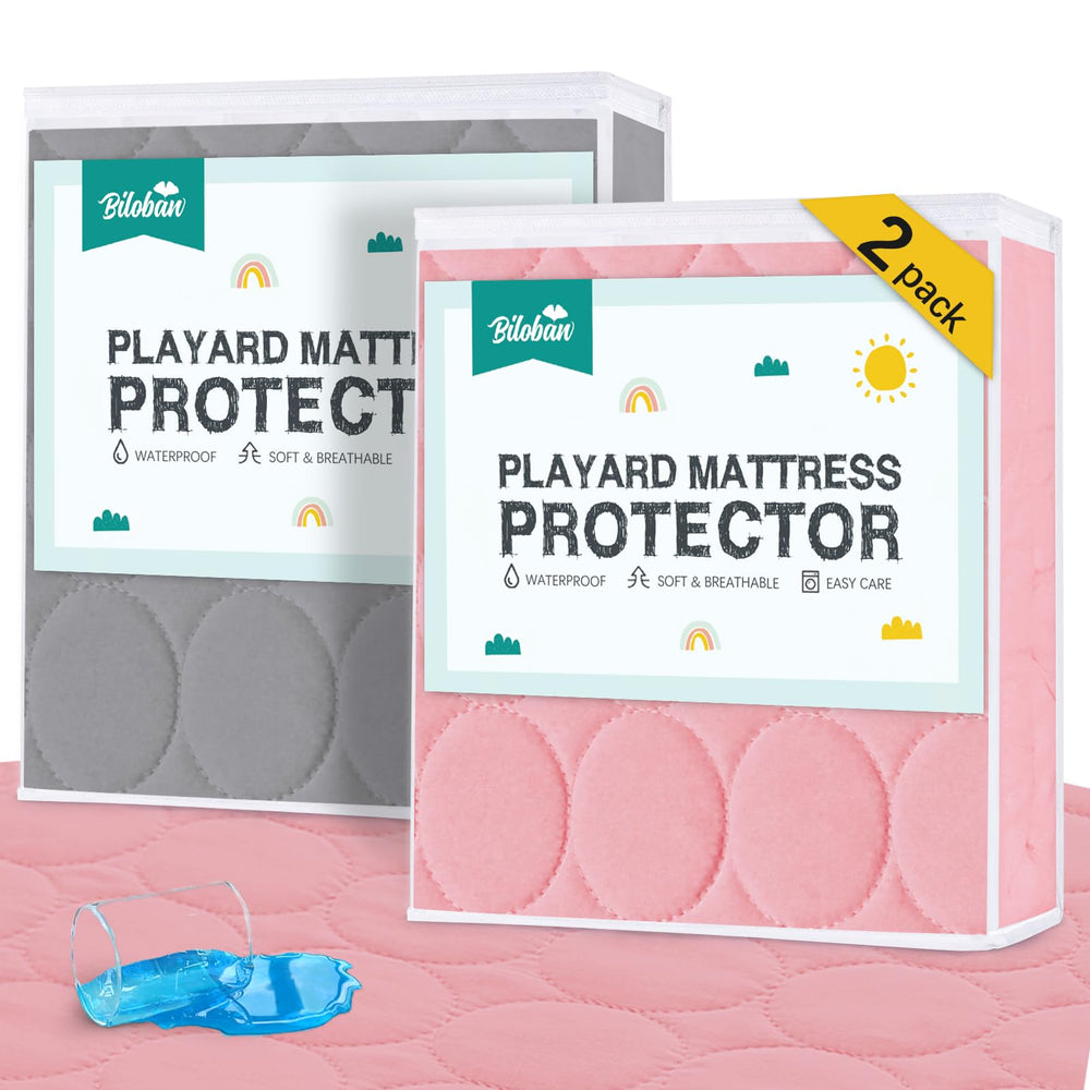 Yes, its 39x27 footprint with an elasticized 5 inch deep skirt fits most playard mattresses.