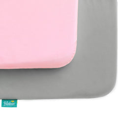 Biloban 38x26 inch sheet fits most playards up to five inches