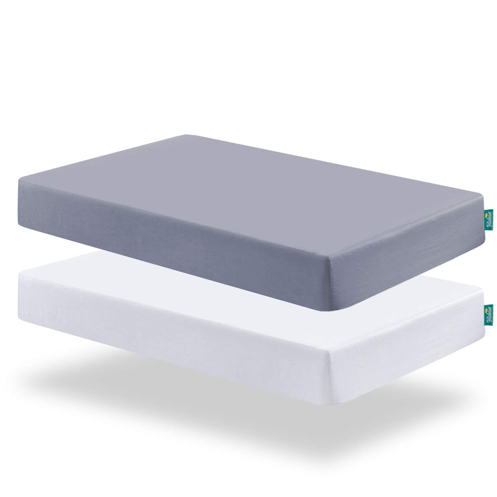 Biloban pack and play fitted sheet with elastic edge for Graco playards.