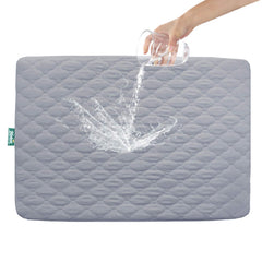 Biloban pack-n-play sheets quilted cover delivers plush softness for baby naps
