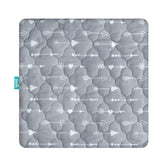 Biloban playard mattress cover square fit snugly protects standard play yards.