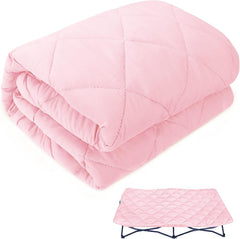 Biloban Regalo cot sheet pink 54x28 fits Regalo My Cot for on-the-go comfort