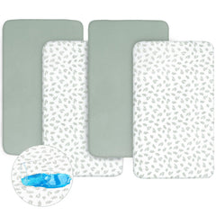 Biloban soft microfiber front provides a gentle touch for baby naps