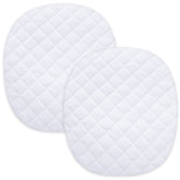 Biloban waterproof bassinet mattress pad cover fits Graco Dome LX for reliable spill protection.