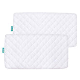 Biloban waterproof bassinet pad cover on Graco My View 4-in-1 bassinet for dry nights.