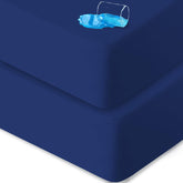 Biloban waterproof crib sheets 2-pack protect the mattress while remaining soft.